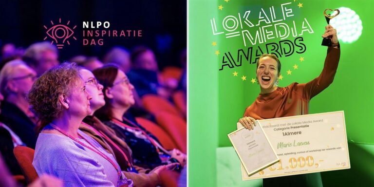 NLPO Inspiratiedag en Uitreiking Lokale Media Awards — theater in het Gooi