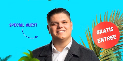 Tropical Party met Justen de Wildt 🌴🏝️ — Uitgaan in het Gooi