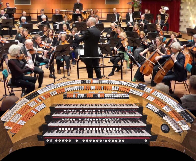 Orkest ontmoet orgel: Goois Symfonie Orkest en Arno Rog — muziek in het Gooi