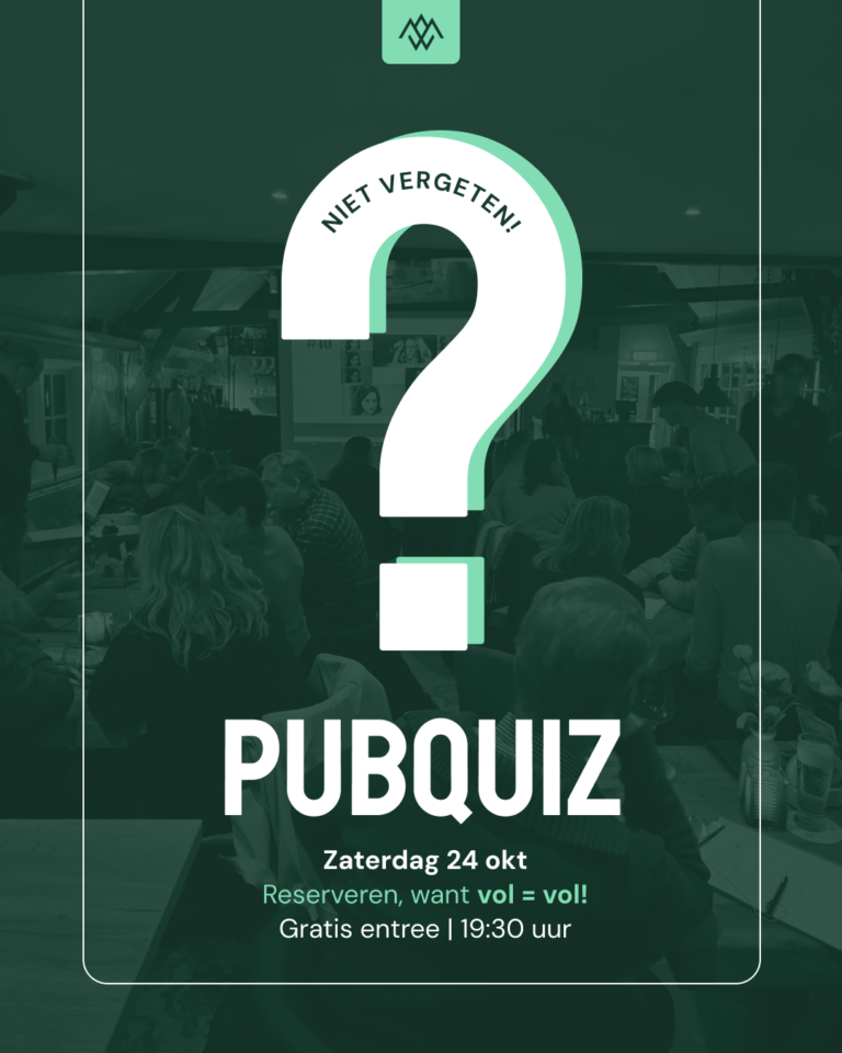 Pubquiz — Uitgaan in het Gooi
