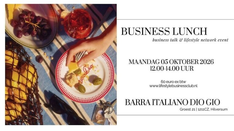 Italian Business Lunch t Gooi Barra Dio Gio — Uitgaan in het Gooi