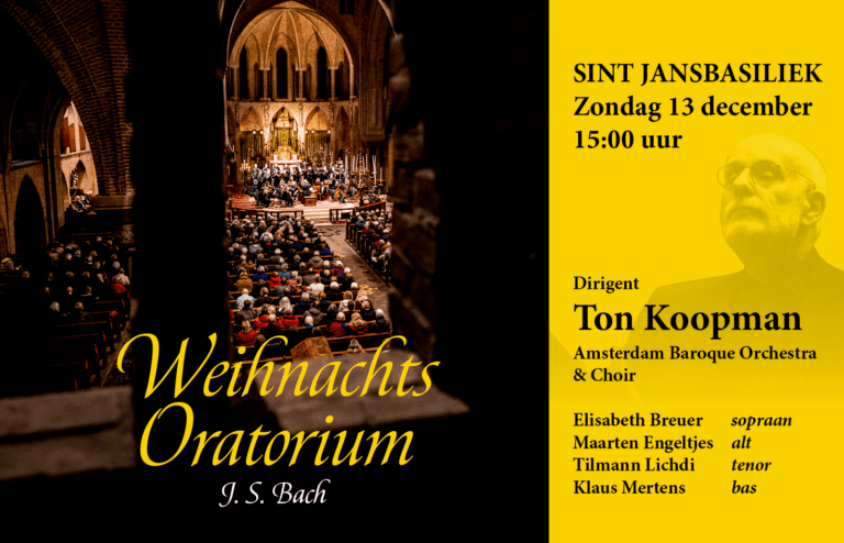 Weihnachtsoratorium (Bach) – Amsterdam Baroque Orchestra & Choir — muziek in het Gooi