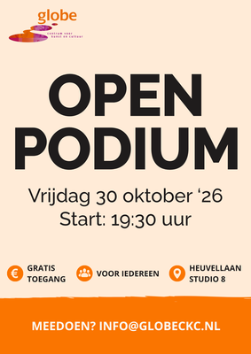 Open Podium Globe CKC — muziek in het Gooi