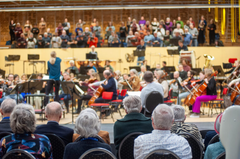 Openbare repetitie Radio Filharmonisch Orkest — muziek in het Gooi