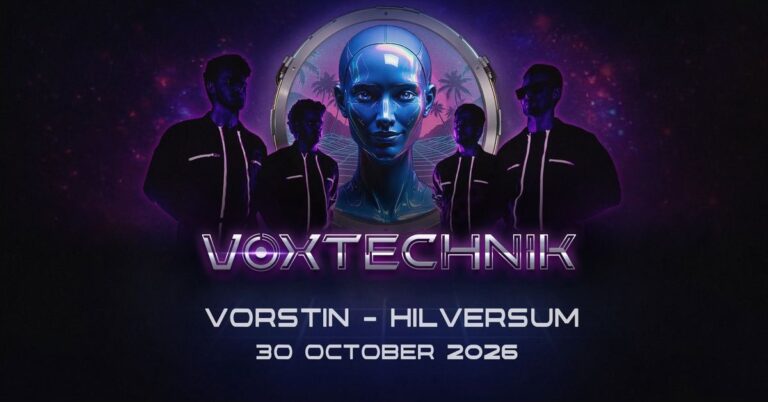 80s Synth-Pop Live by Voxtechnik – The Future of the Past — muziek in het Gooi