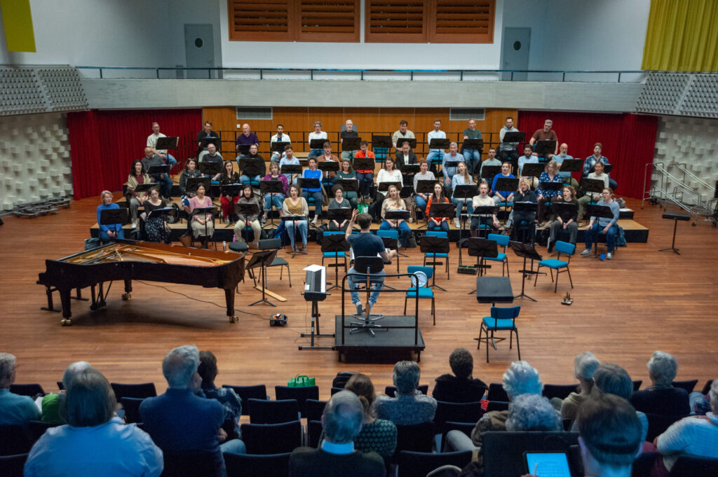 Openbare repetitie Groot Omroepkoor in Hilversum